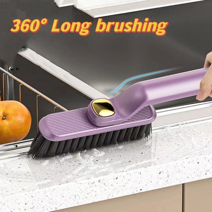 360° Multifunctional Cleaning Brush with Spatula (All-in-One Cleaner)