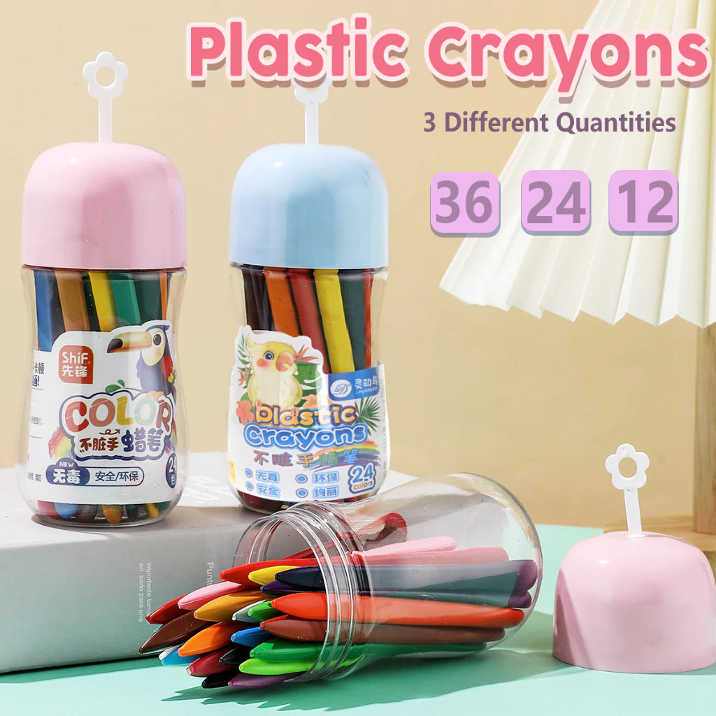 Non-Toxic Easy to Clean Crayons