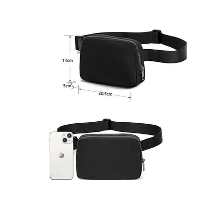 UNISEX Nylon Waterproof Belt Chest Bag