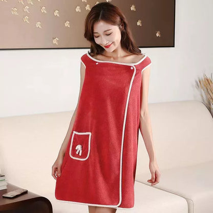Wearable Quick Drying Bath Towel