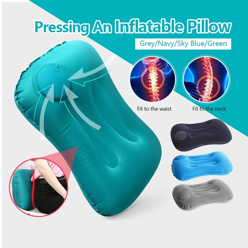 Inflatable Press Type Air Pillow