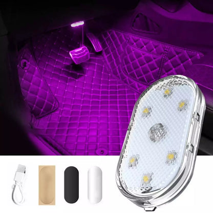 USB Rechargeable Magnetic Car LED Touch Light