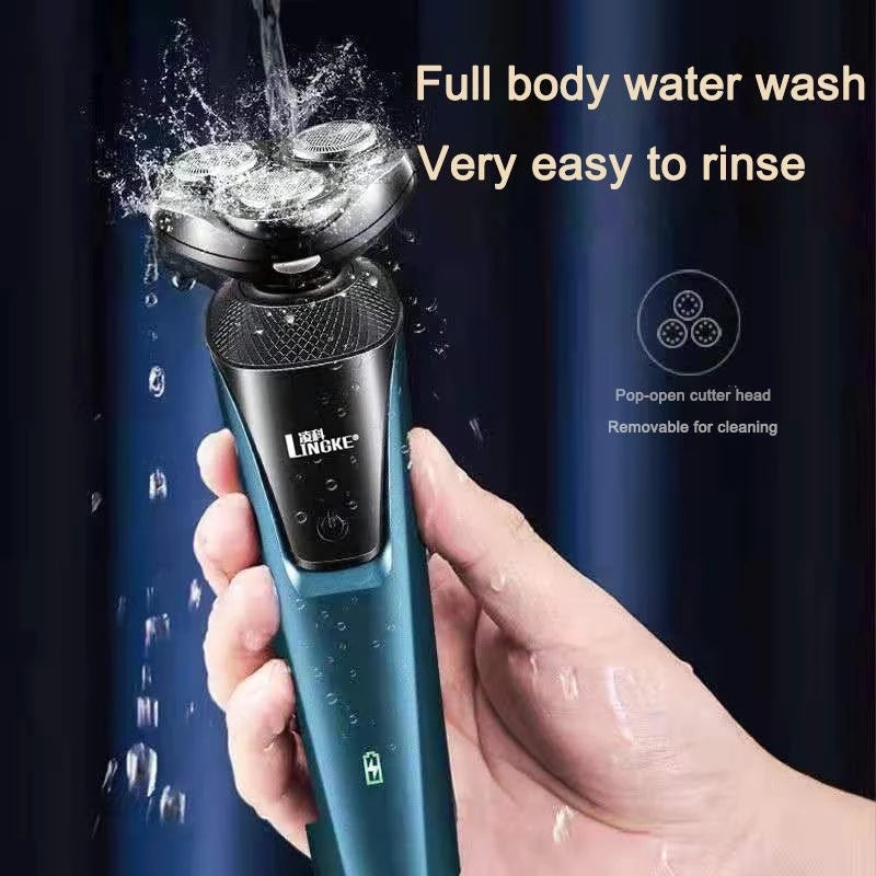 3 In 1 USB Rechargeable Shaver For Men