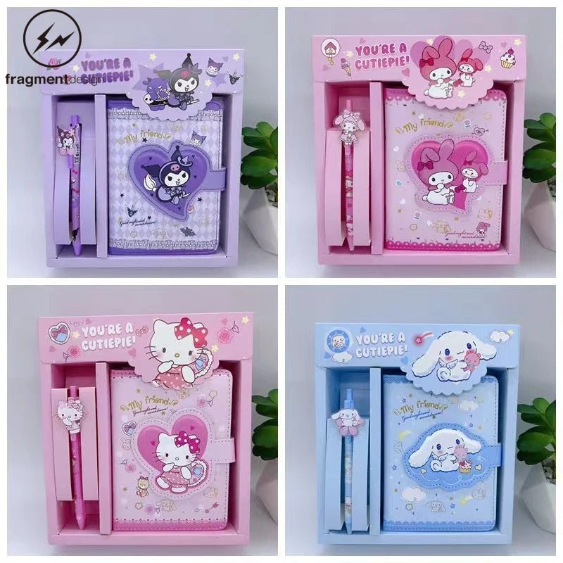 Sanrio Notebook with Pen Set