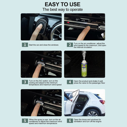 Car One-Click Anti bacterial Deodorant Spray