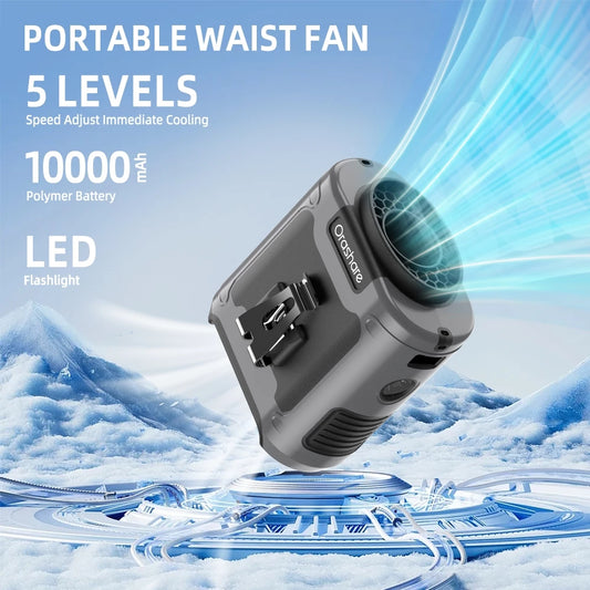 3-IN-1 PORTABLE WAIST FAN