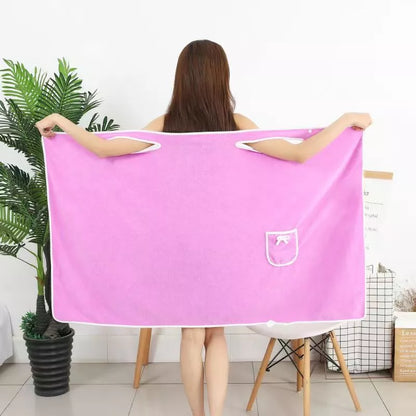 Wearable Quick Drying Bath Towel