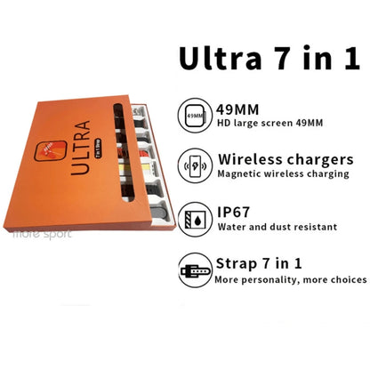 Smart Watch Ultra 7 in 1 Strap