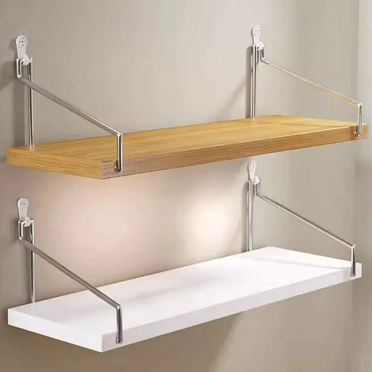 Wooden Hanging Wall Shelves