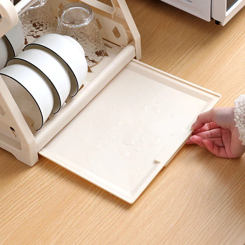 2-Tier Kitchen Dish Drying Rack