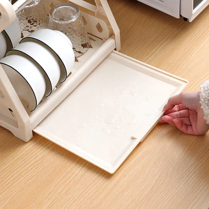 2-Tier Kitchen Dish Drying Rack