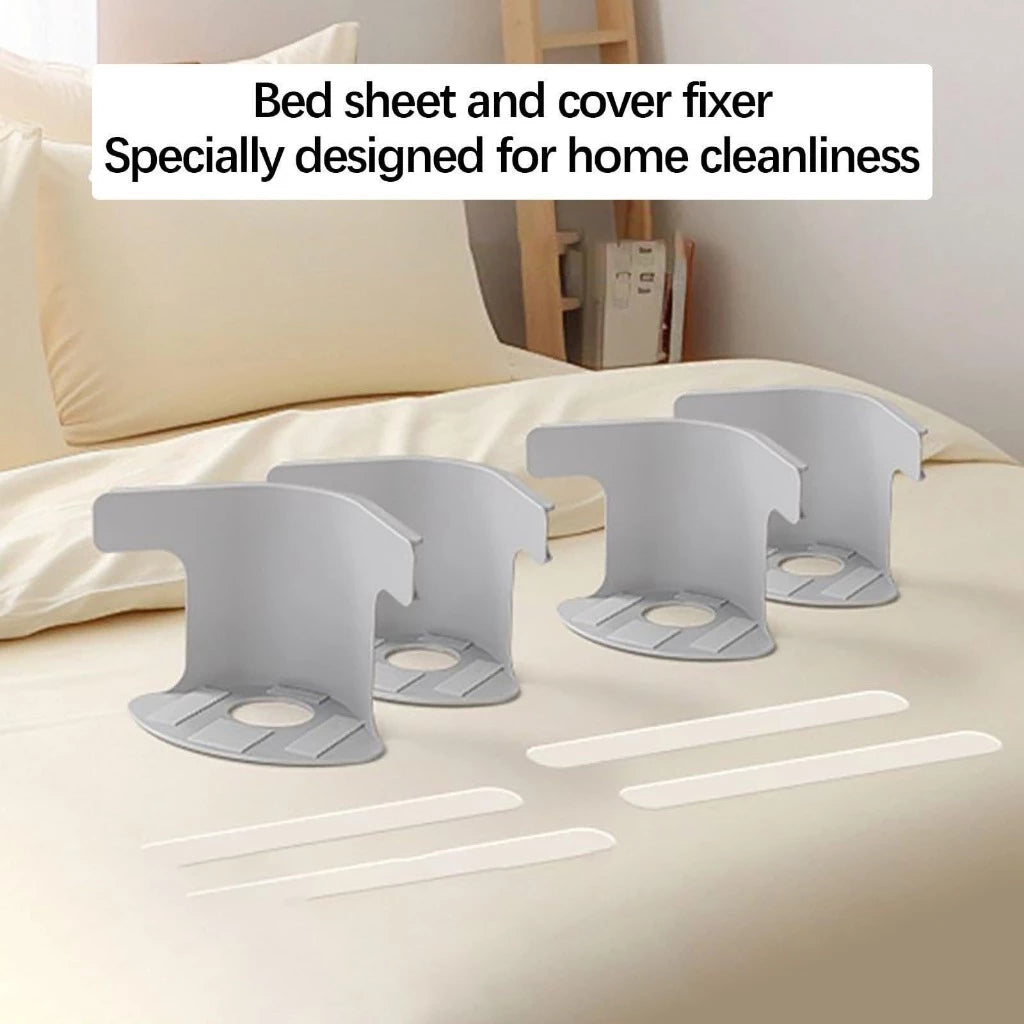4pcs Set Invisible Anti-Slip Bedsheet Holder