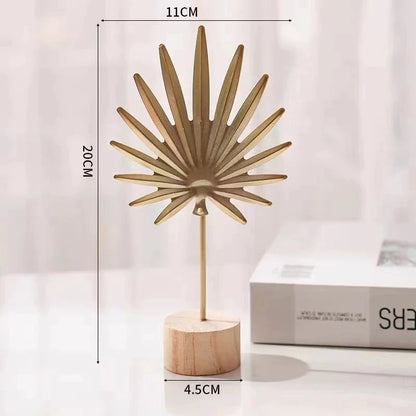 Gold Metal Leaf Decor