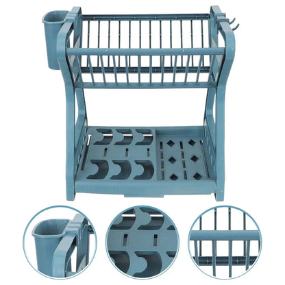 2-Tier Kitchen Dish Drying Rack