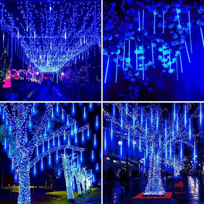 50CM LED Solar Meteor Shower Lights