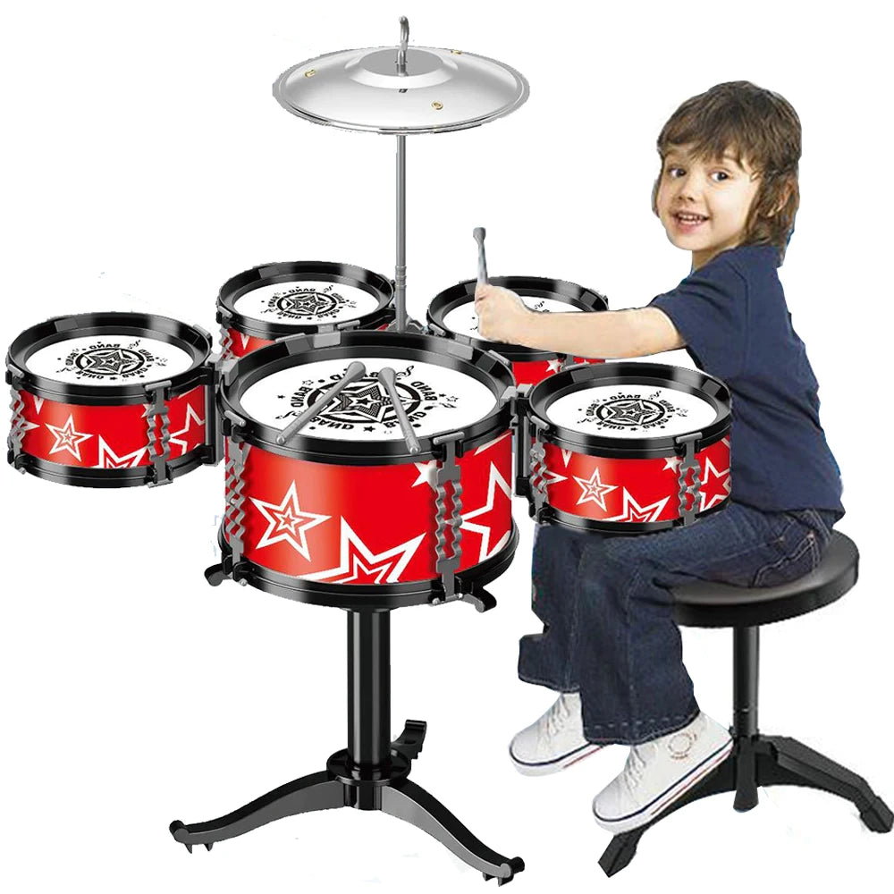 Jazz Drum Set for Kids