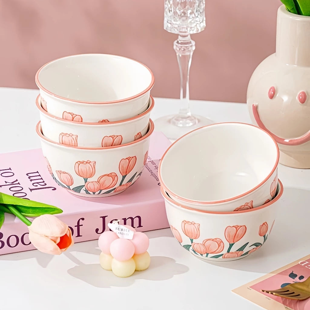 Tulip Ceramic Bowl Gift Set