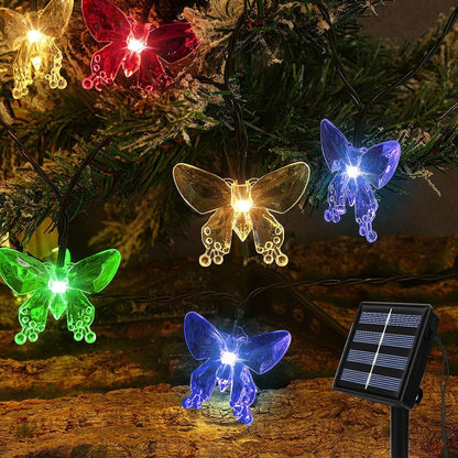 20 LED Solar Christmas String Lights