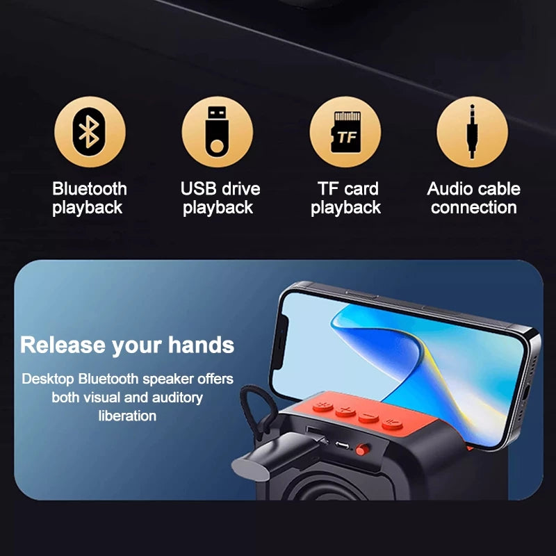 Mini Wireless Bluetooth Speaker Bass Charge Stereo Sound