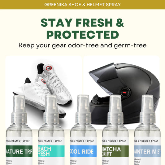 GREENIKA Shoe & Helmet Deodorizer Spray