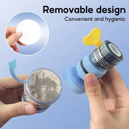6 Layer Filtration 360 Degree Rotation Faucet Filter