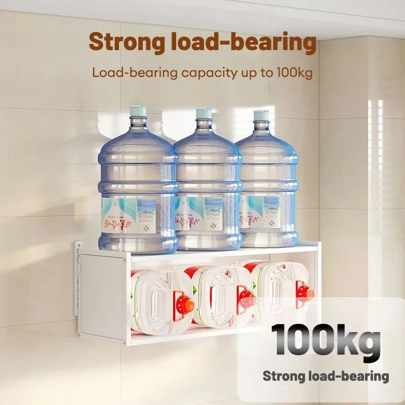 Multifunctional Wall-mounted Storage Cabinet with Pegboard