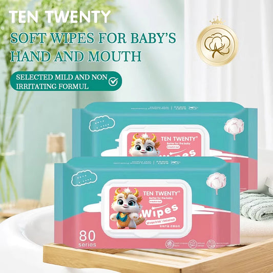 TEN TWENTY Organic Thick Baby Wet Wipes