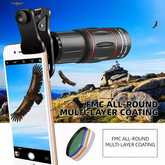 18X Telescope Zoom Mobile Phone Lens