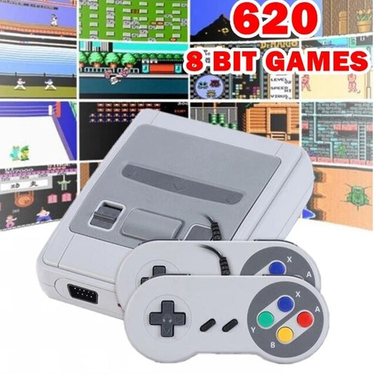 Super Mini SFC TV Game Console with 620 8-Bit Games