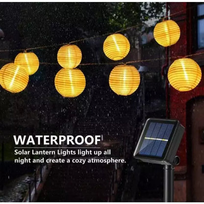 Solar Lantern String Lights