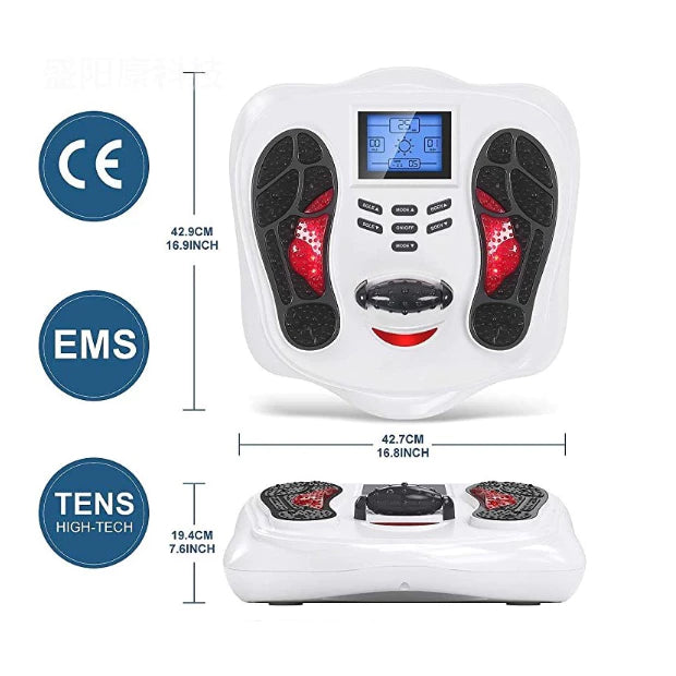 EMS Electronic Muscle Stimulator Smart Acupressure Foot Reflexology Massager