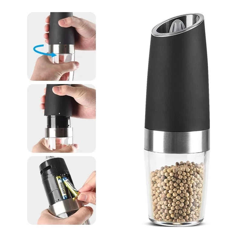 Gravity Electric Salt and Pepper Mill