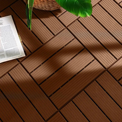 PVC Interlocking Floor Decking Tiles