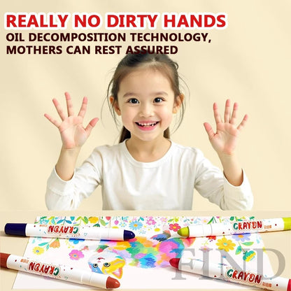 Non-Toxic Washable Crayon Set