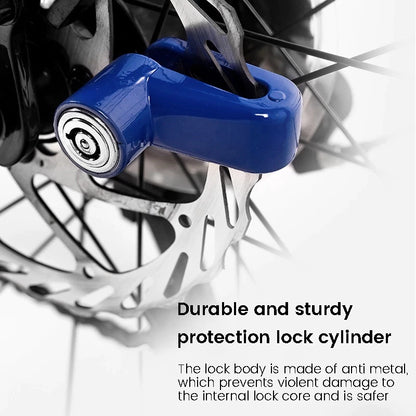 Anti-Theft Security Disc Lock for Motorcycle & Bicycle