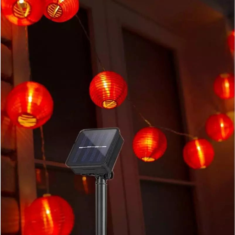 Solar Lantern String Lights