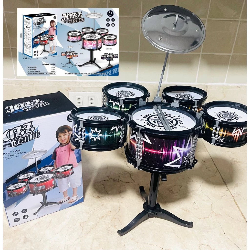 Jazz Drum Set for Kids