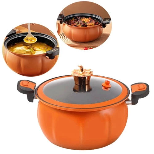 Pumpkin Multifunctional Non Stick Pressure Cooker