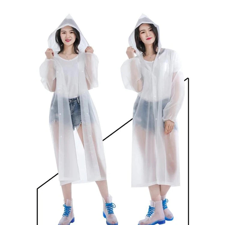EVA Lightweight Unisex Raincoat for Adults