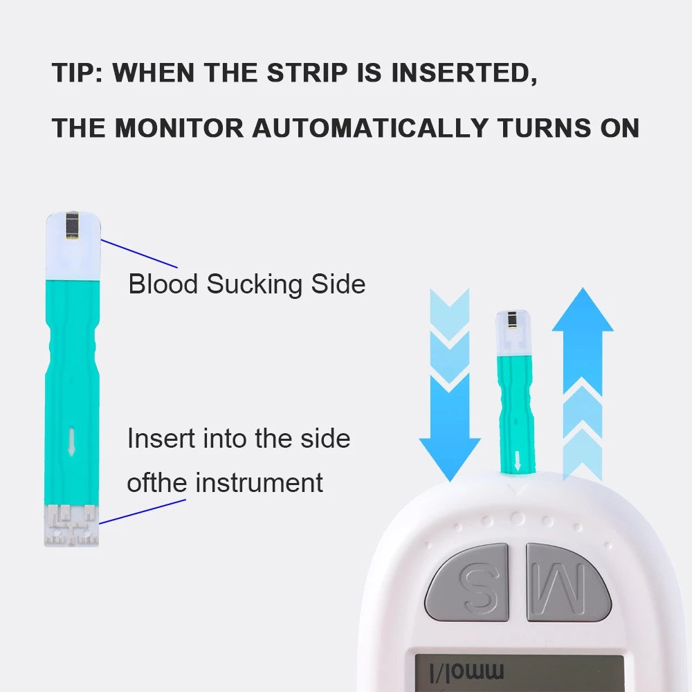 Glucometer Blood Sugar Test Kit