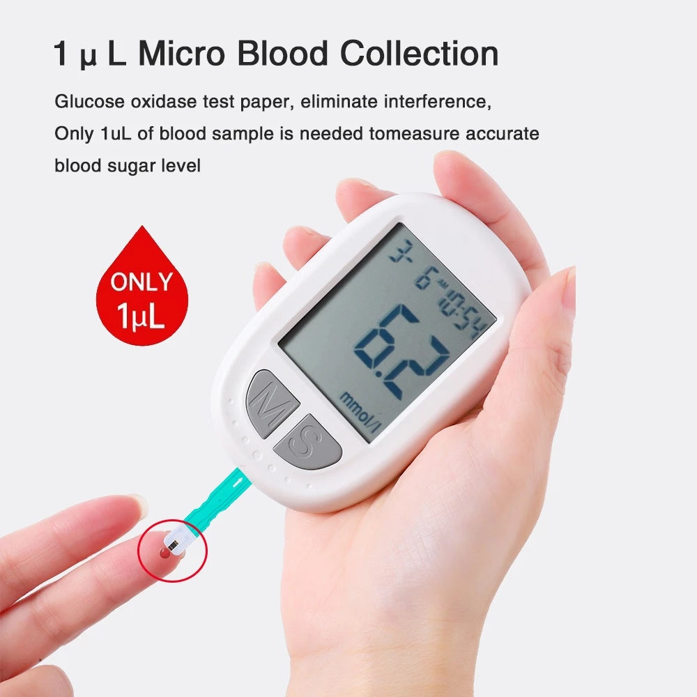 Glucometer Blood Sugar Test Kit
