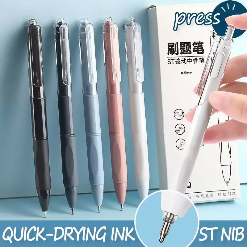 Quick-Drying Press Gel Pen 0.5mm