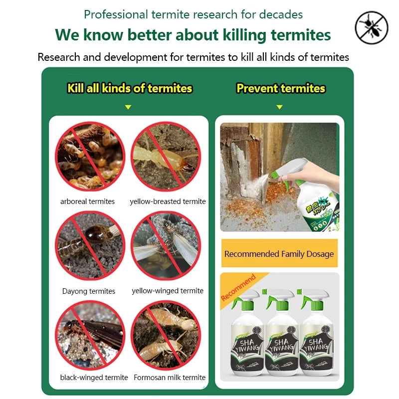 Fucho Ngan Powerful Termite Killer Spray 500ml
