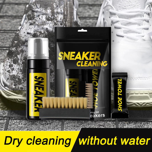 3-in-1 Shoe Cleaner Premium Foam Set