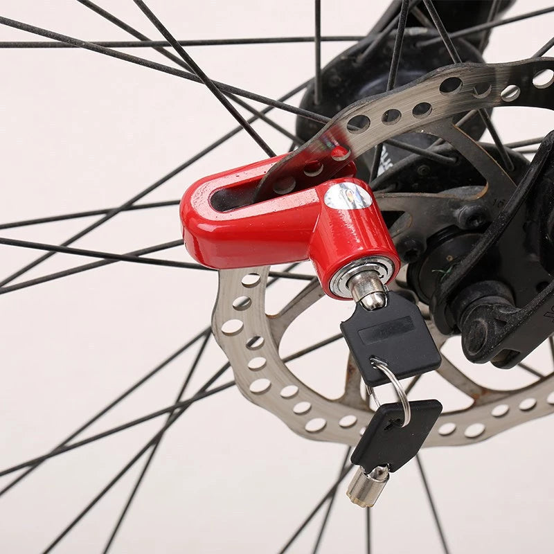 Anti-Theft Security Disc Lock for Motorcycle & Bicycle
