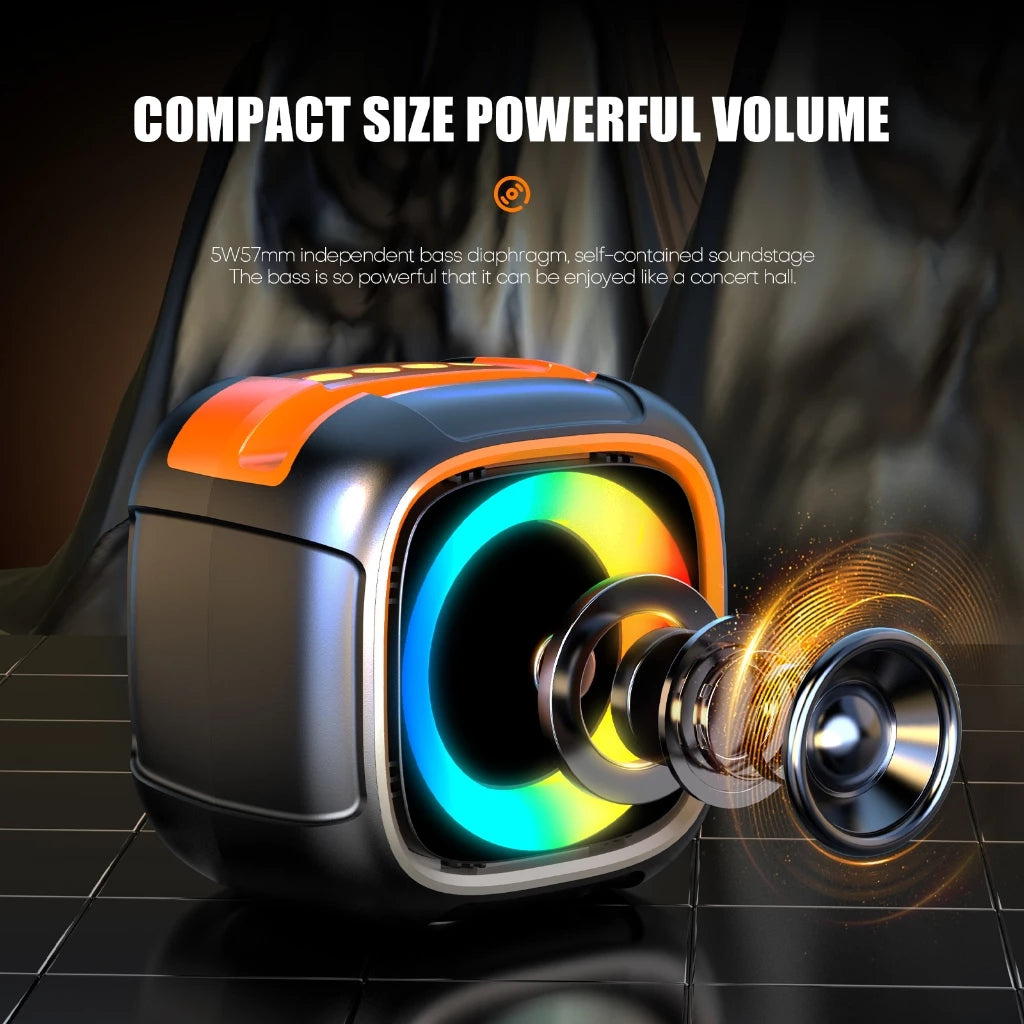 Mini Wireless Bluetooth Speaker Bass Charge Stereo Sound
