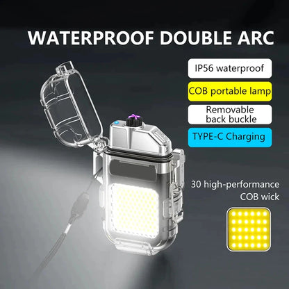 Rechargeable Arc Lighter Flashlight