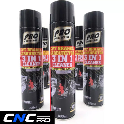 PRO PROTECTOR CVT, BRAKE & CARBURETOR 3 IN 1 CLEANER