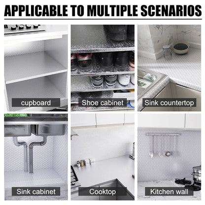 Kitchen Aluminum Foil Wallpaper