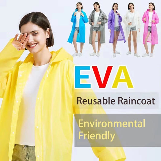 EVA Lightweight Unisex Raincoat for Adults